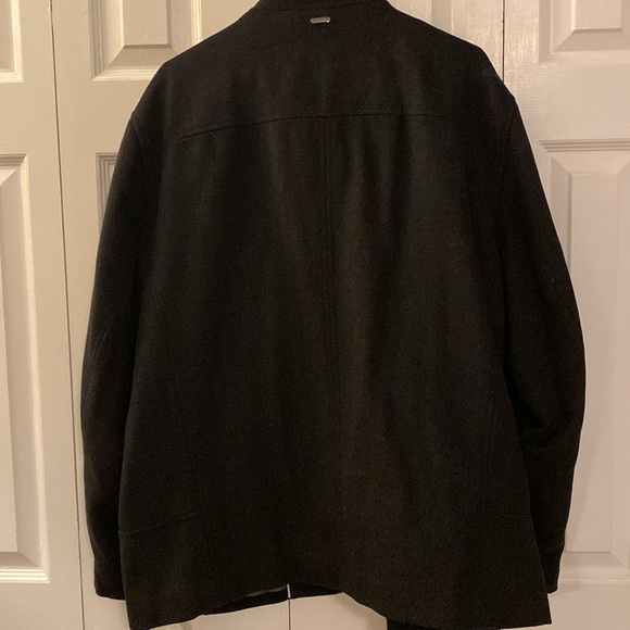Calvin Klein Double Zipper Wool Lined Jacket size Large - Picture 6 of 11